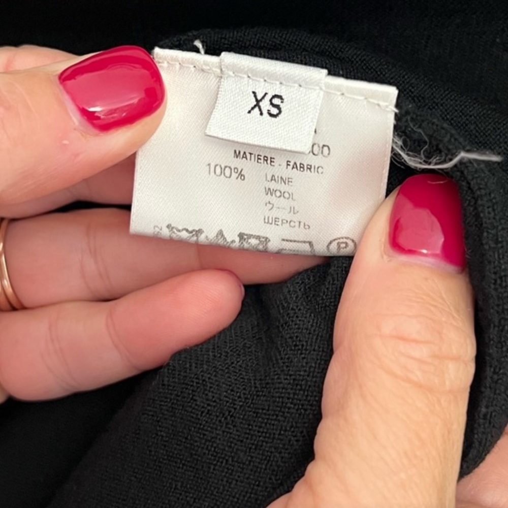 Givenchy Cardigan Fine Lightweight Sweater black - Picture 4 of 5